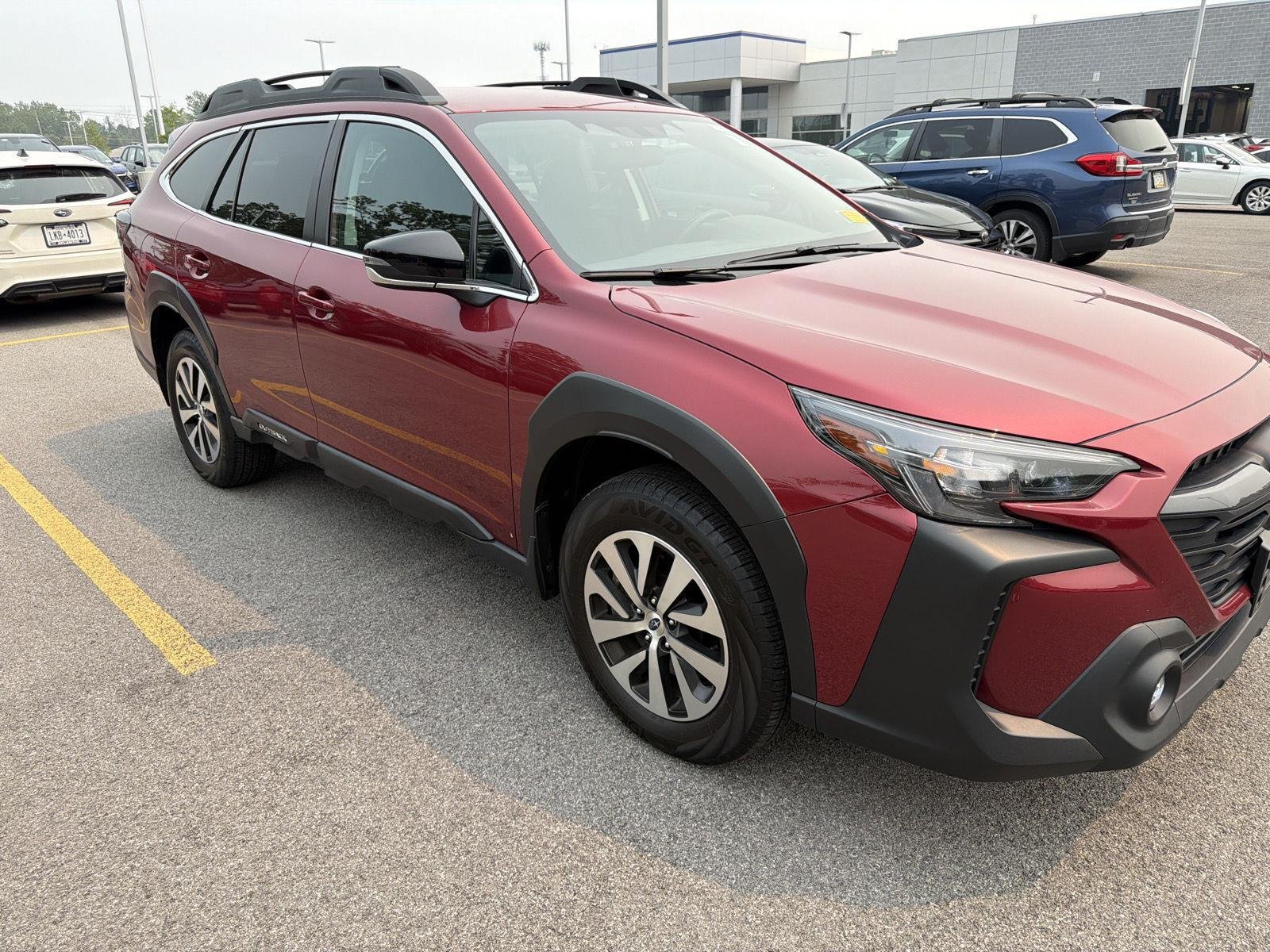Certified Used 2025 Crimson Red Pearl Subaru Premium image 9