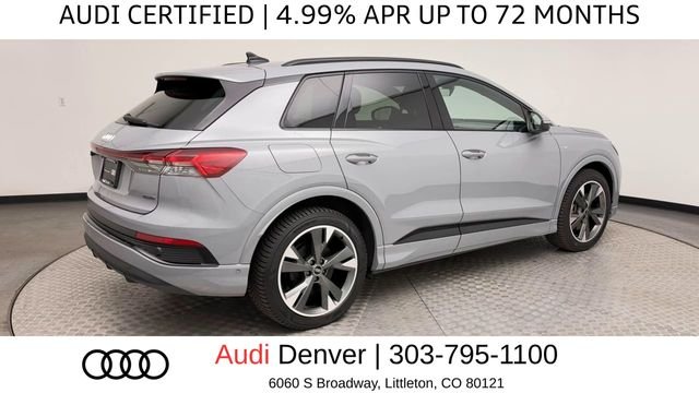 Used 2024 Audi Q4 e-tron Premium Plus with VIN WA1LUBFZ3RP064339 for sale in Highlands Ranch, CO