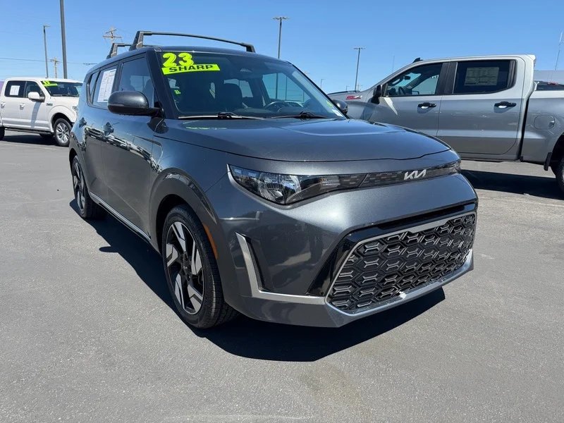 Used 2023 Gravity Gray Kia GT-Line image 1