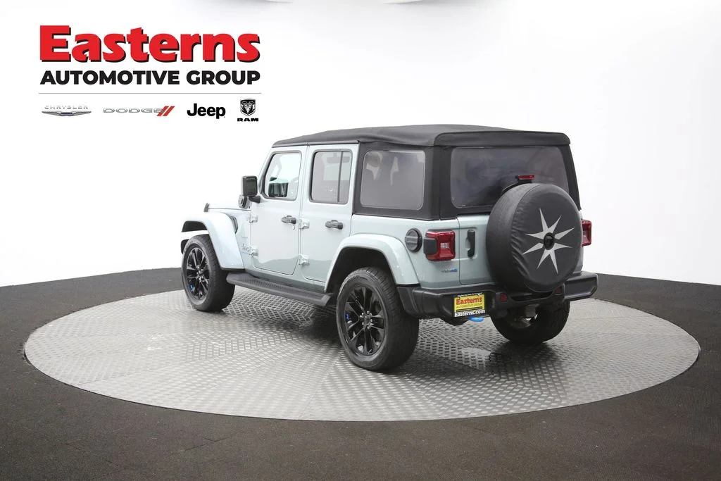 Used 2023 Gray Jeep Sahara 4xe image 63