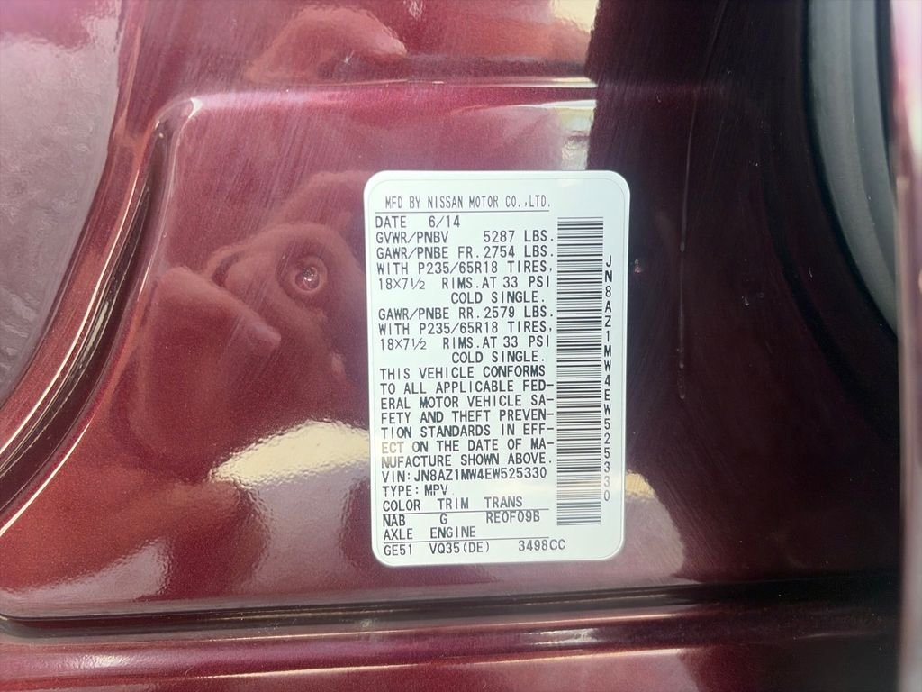 Used 2014 Midnight Nissan SV image 28
