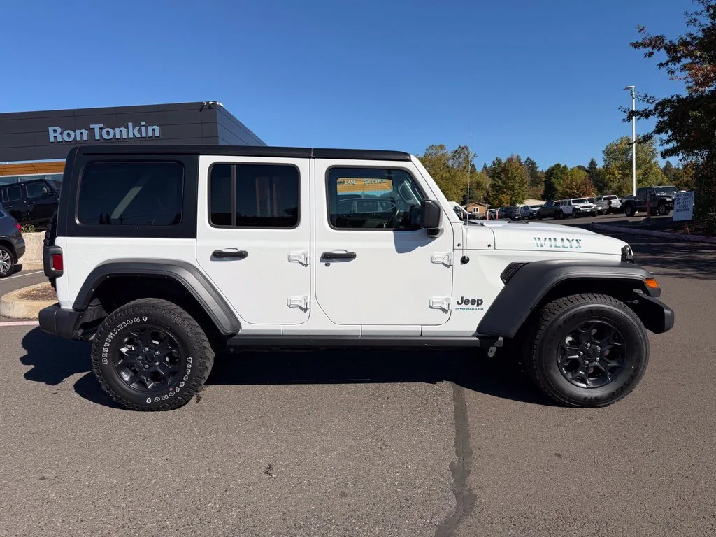 Used 2023 White Jeep Willys 4xe image 8