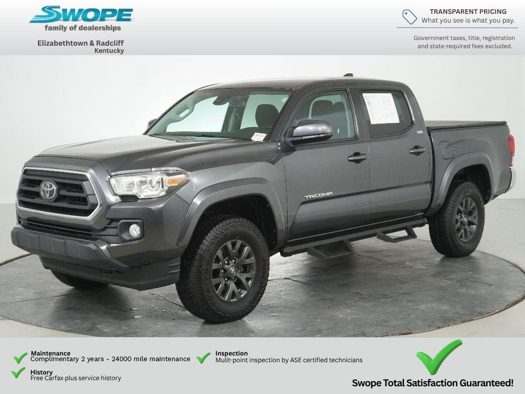 Used 2021 Magnetic Gray Metallic Toyota SR5 image 8