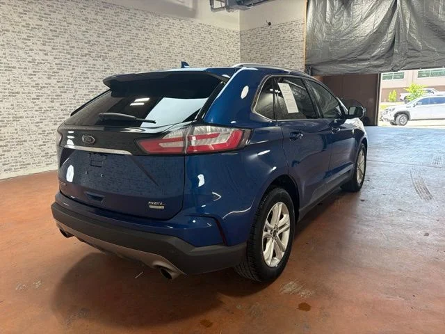 Used 2020 Atlas Blue Metallic Ford SEL image 7