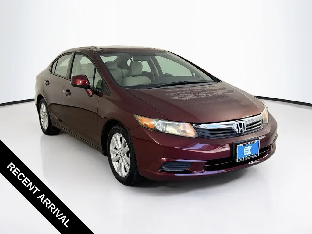 Used 2012 Crimson Pearl Honda EX image 1