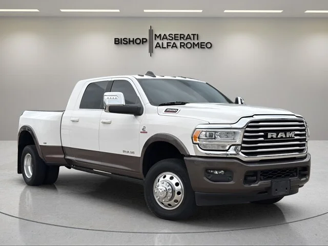 Used 2024 Pearl White Ram Limited Longhorn image 1