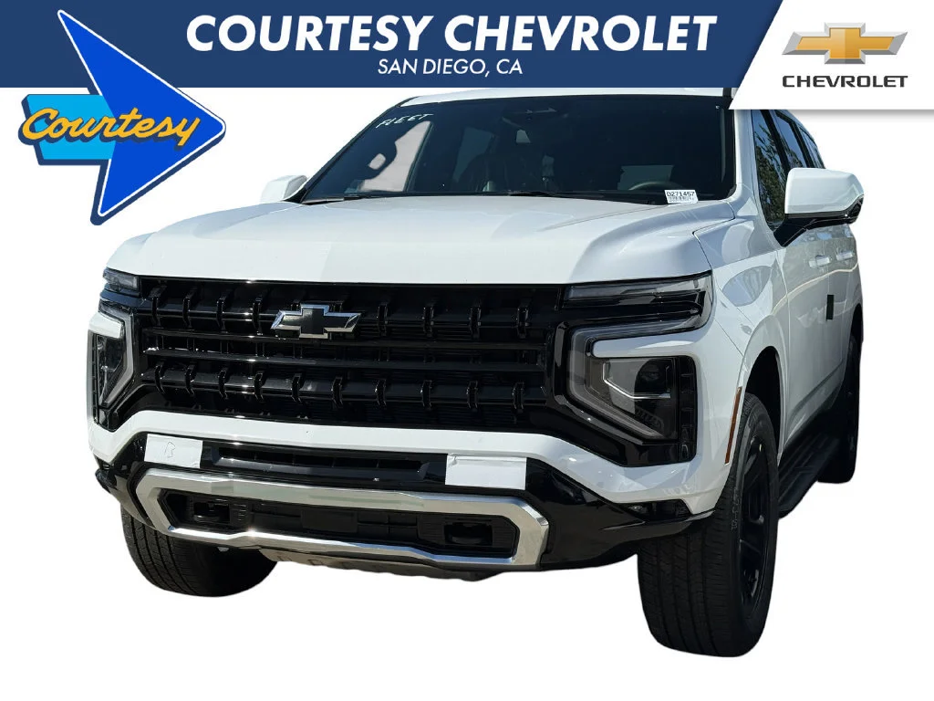 New 2027 Summit White Chevrolet Police image 1