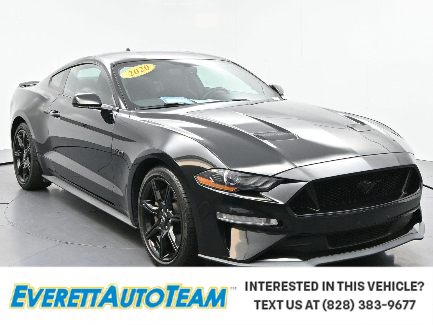 Used 2020 Shadow Black Ford GT image 1