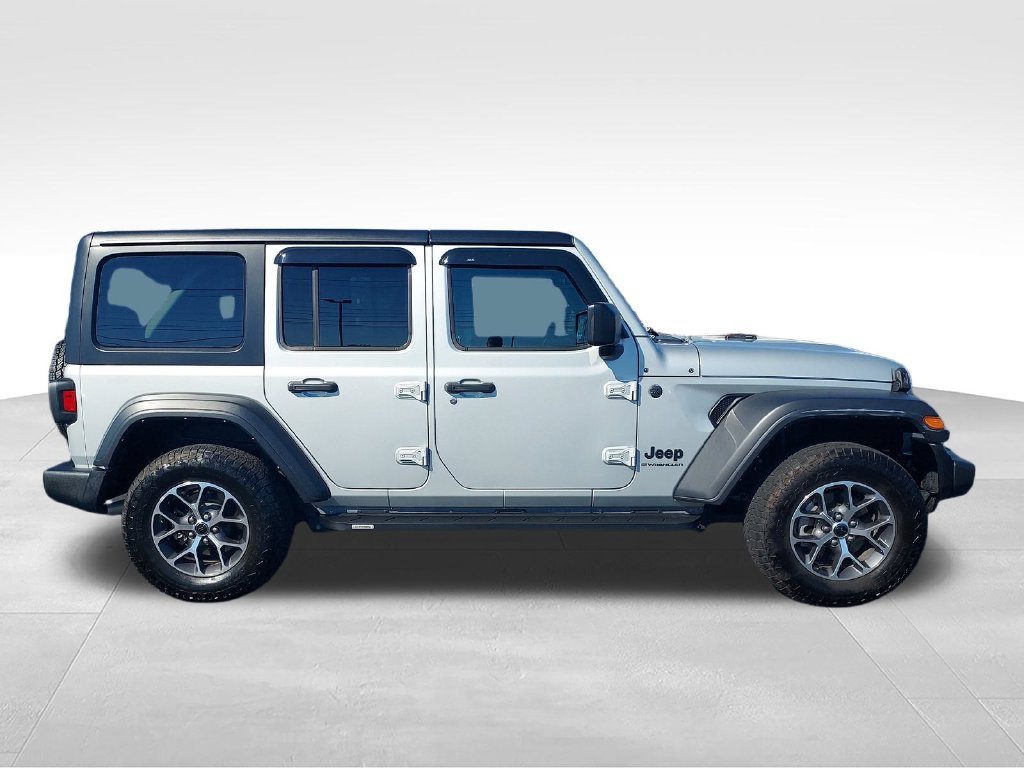 Used 2024 Silver Jeep Sport S image 6