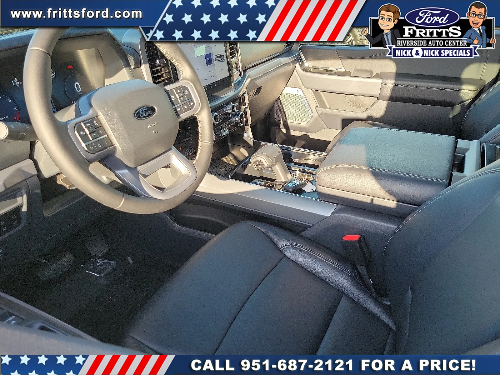 Certified Used 2025 Blue Metallic Ford XLT image 4