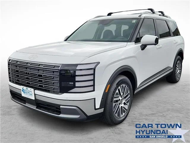 New 2026 Creamy White Pearl Hyundai Blue SEL image 1