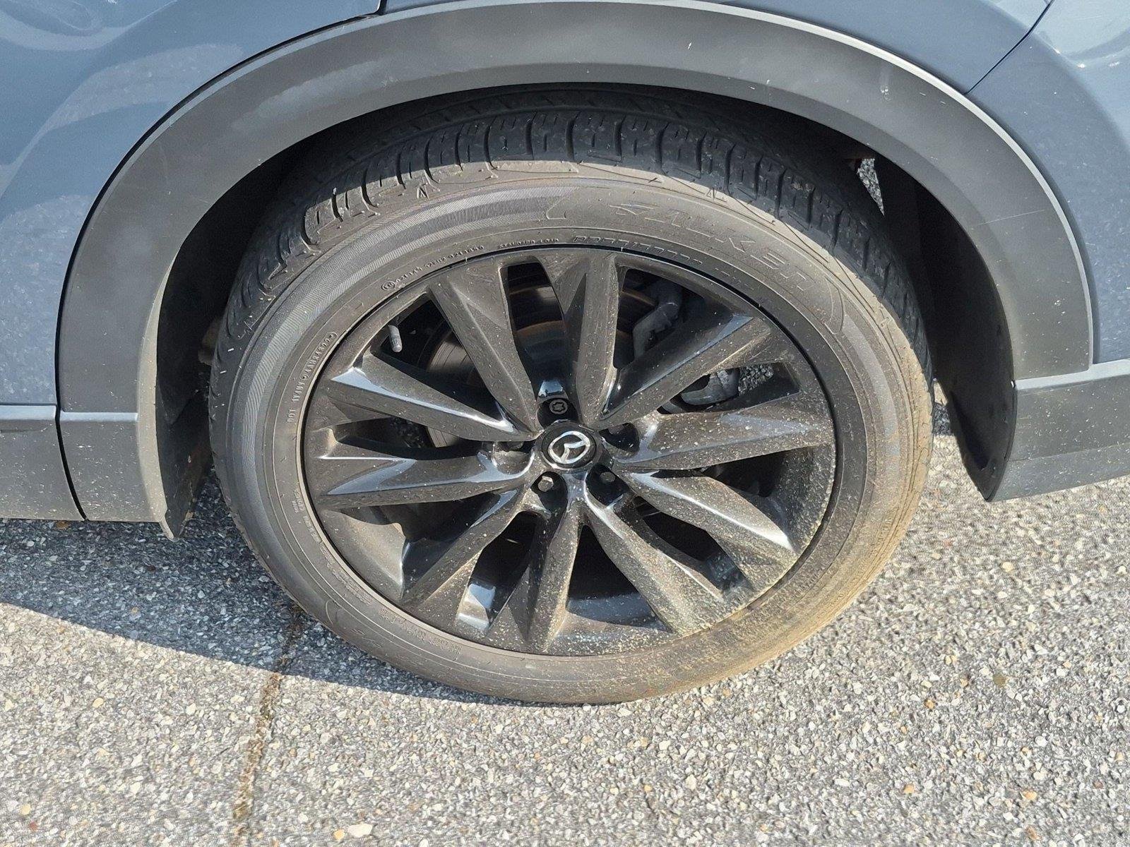 Used 2023 Polymetal Gray Metallic Mazda Carbon Edition image 11