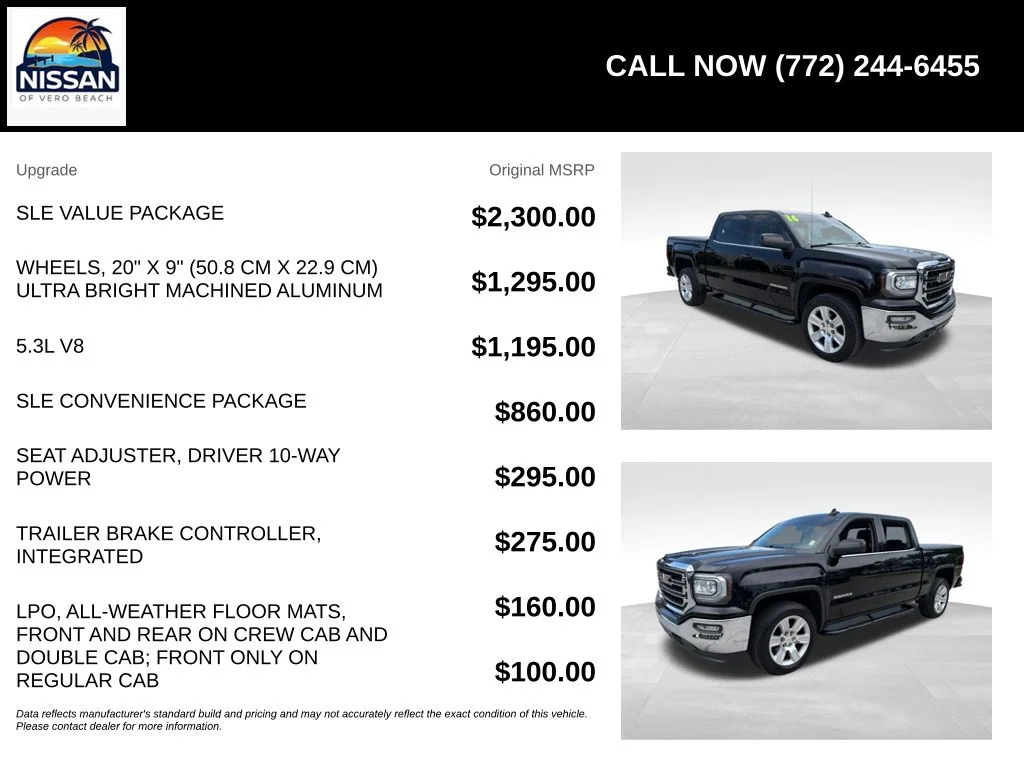 Used 2016 Black GMC SLE image 6