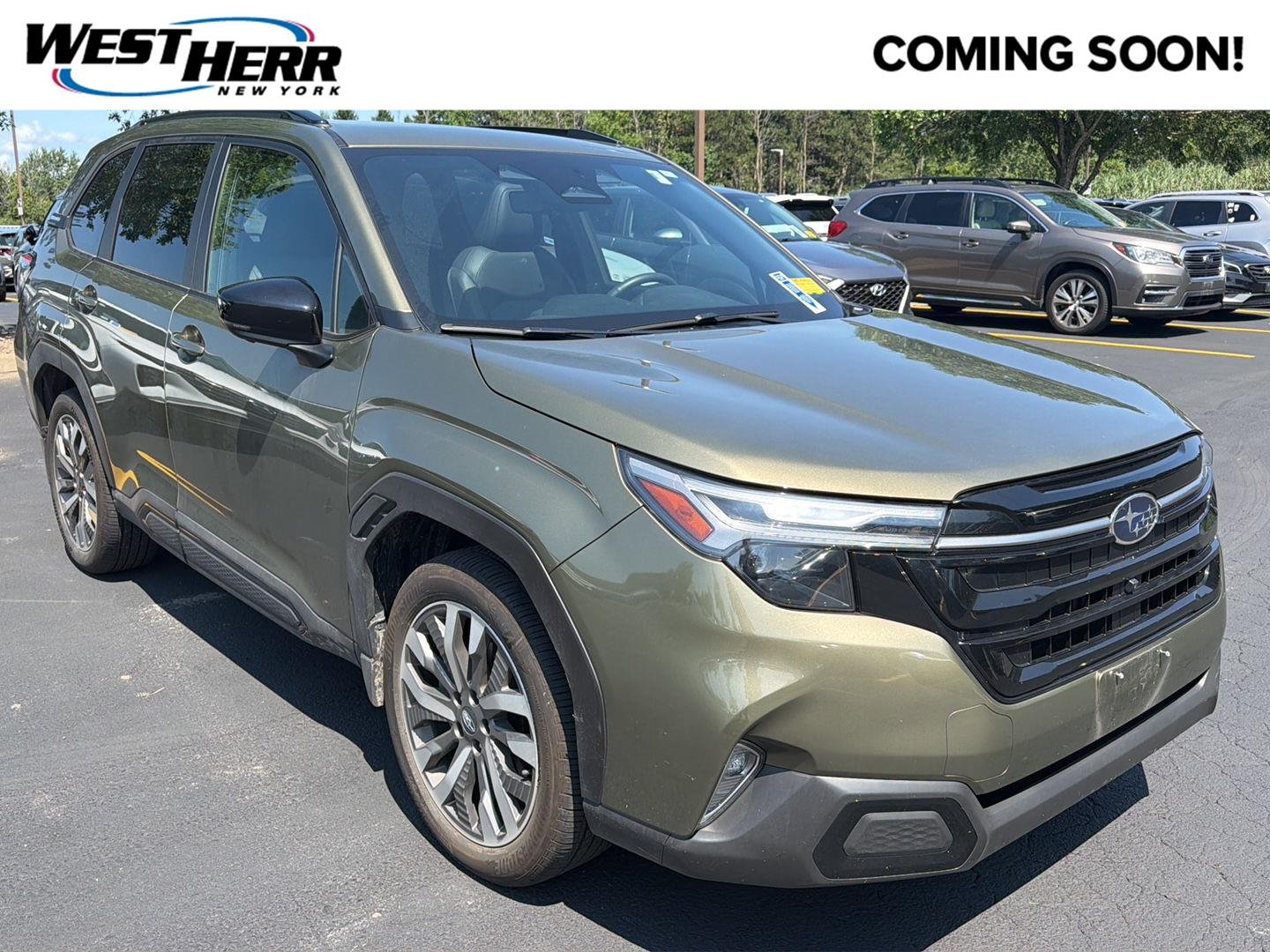 Used 2025 Autumn Green Metallic Subaru Touring image 1