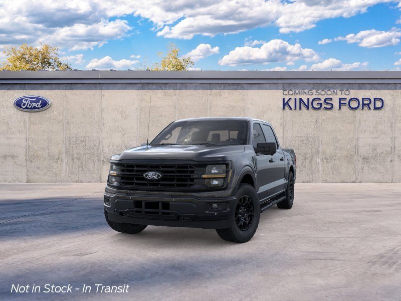 New 2026 Agate Black Metallic Ford XLT image 2
