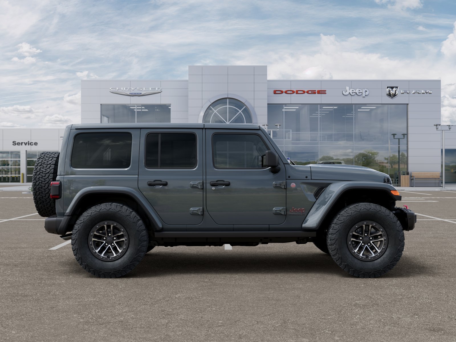 New 2026 Anvil Clear-Coat Exterior Paint Jeep Rubicon X image 35