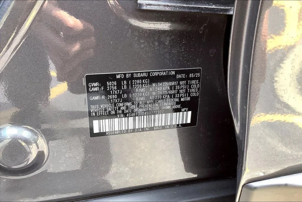 Used 2025 Gray Subaru Wilderness image 36