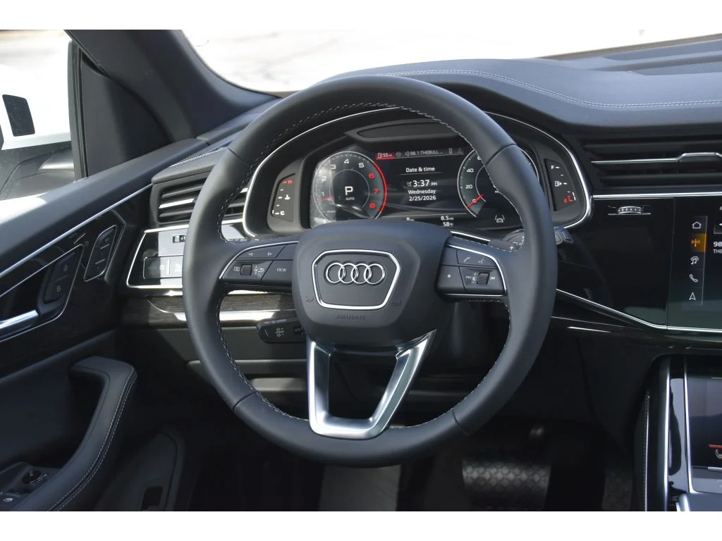 New 2026 Glacier White Metallic Audi Premium Plus image 14