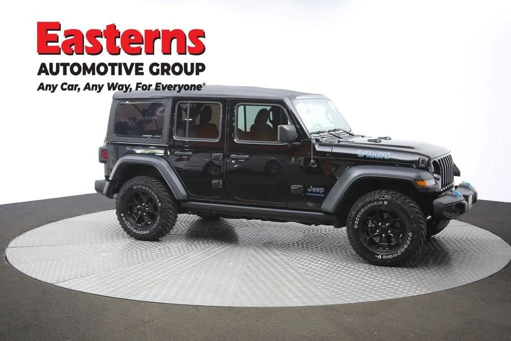 Certified Used 2023 Black Jeep Willys 4xe image 51