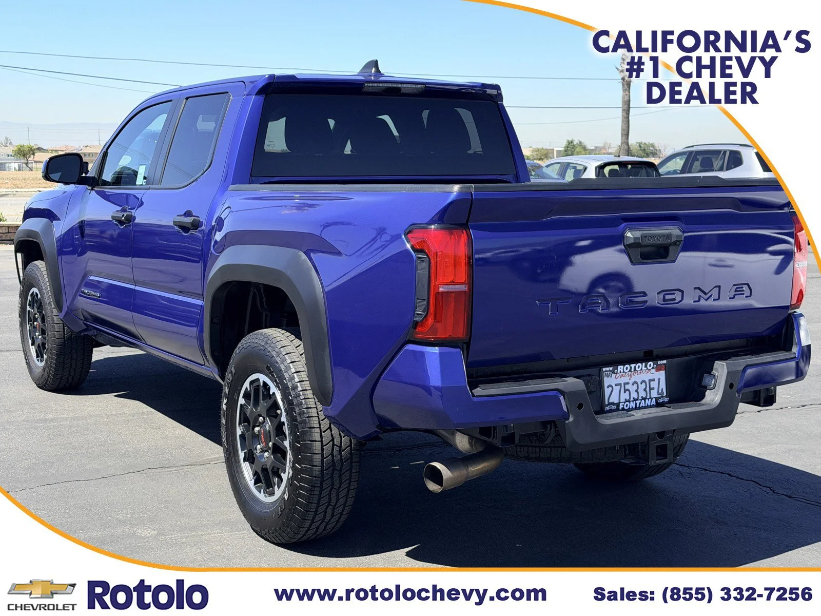 Used 2025 BLUE CRUSH METALL Toyota TRD OFF ROAD HY image 4