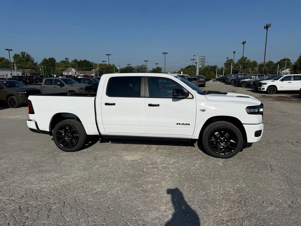 New 2027 Bright White Clear-Coat Exterior Paint RAM Laramie image 5