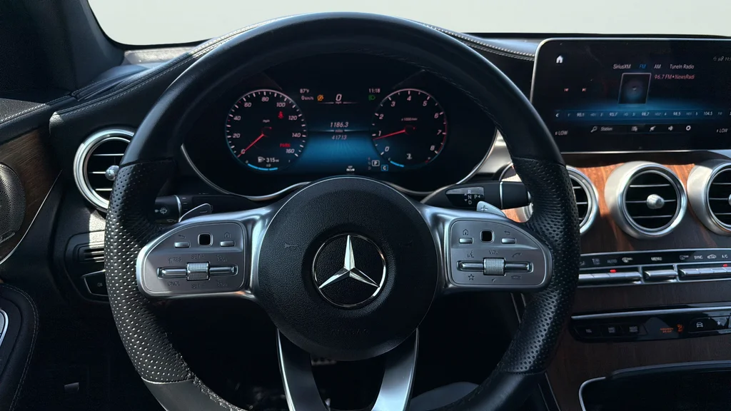 Used 2023 Blue Mercedes-Benz GLC 300 Coupe image 11