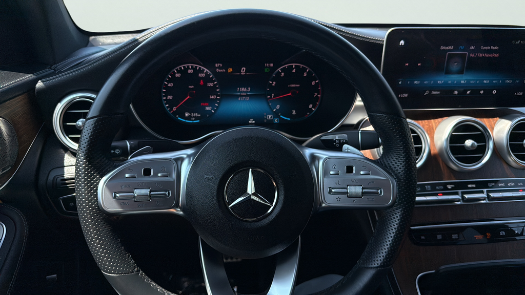 Used 2023 Blue Mercedes-Benz GLC 300 Coupe image 11