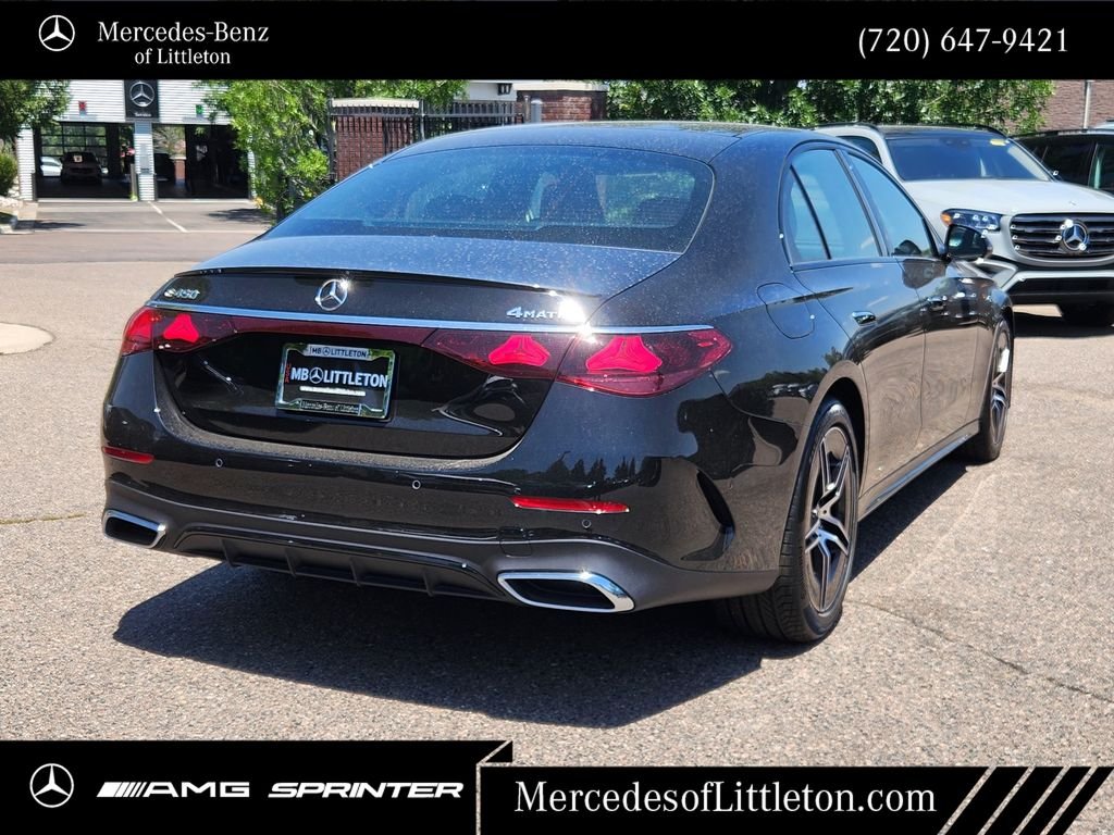 New 2026 Obsidian Black Metallic Mercedes-Benz E 450 image 5