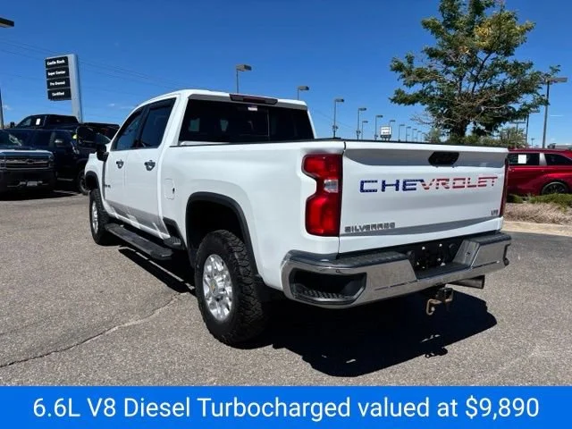 Certified Used 2021 SUMMIT WHITE Chevrolet LTZ image 3