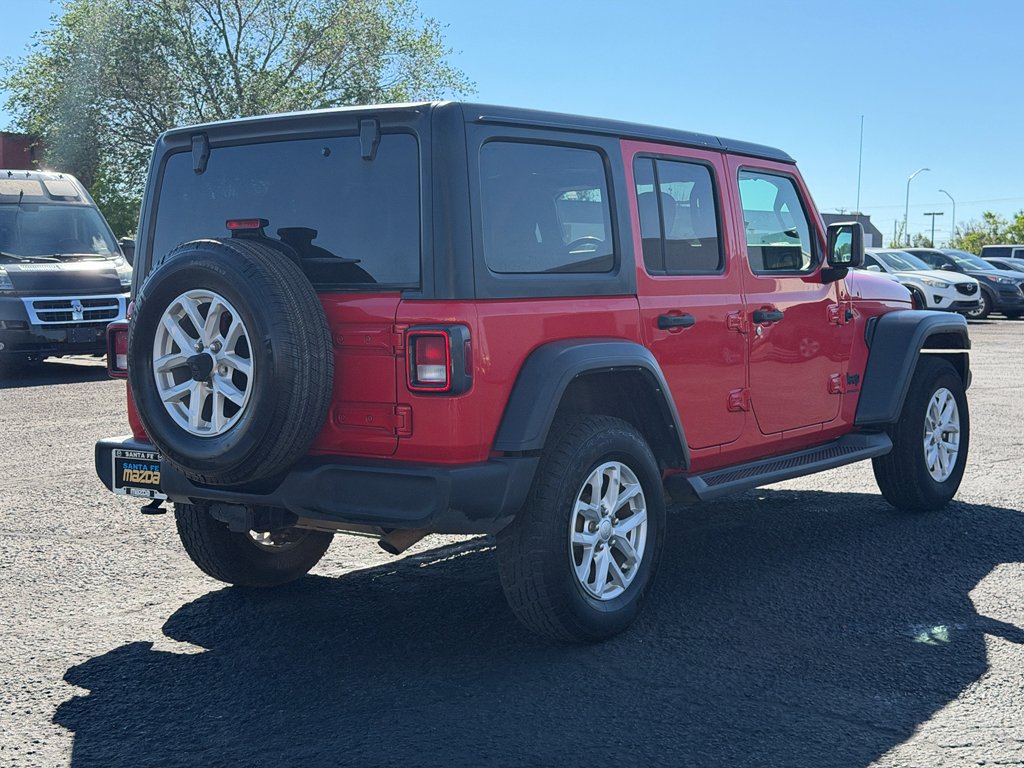 Used 2023 Firecracker Red Clearcoat Jeep Sport S image 8