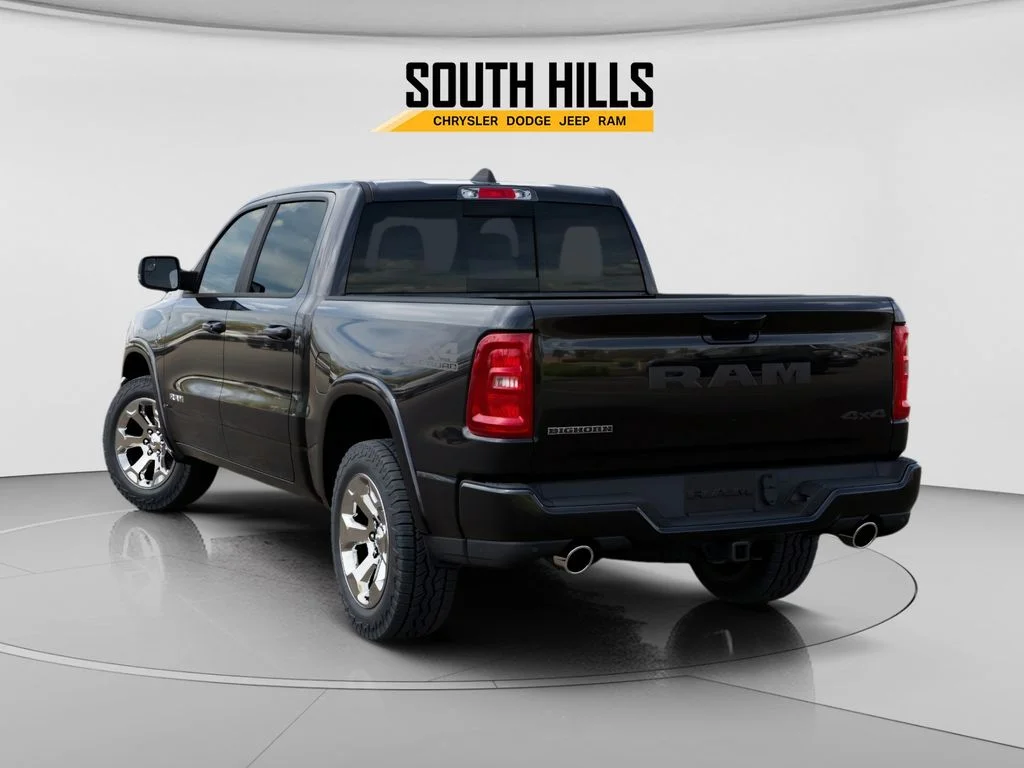 New 2026 Diamond Black Crystal Pearl-Coat Exterior Paint RAM Big Horn/Lone Star image 3