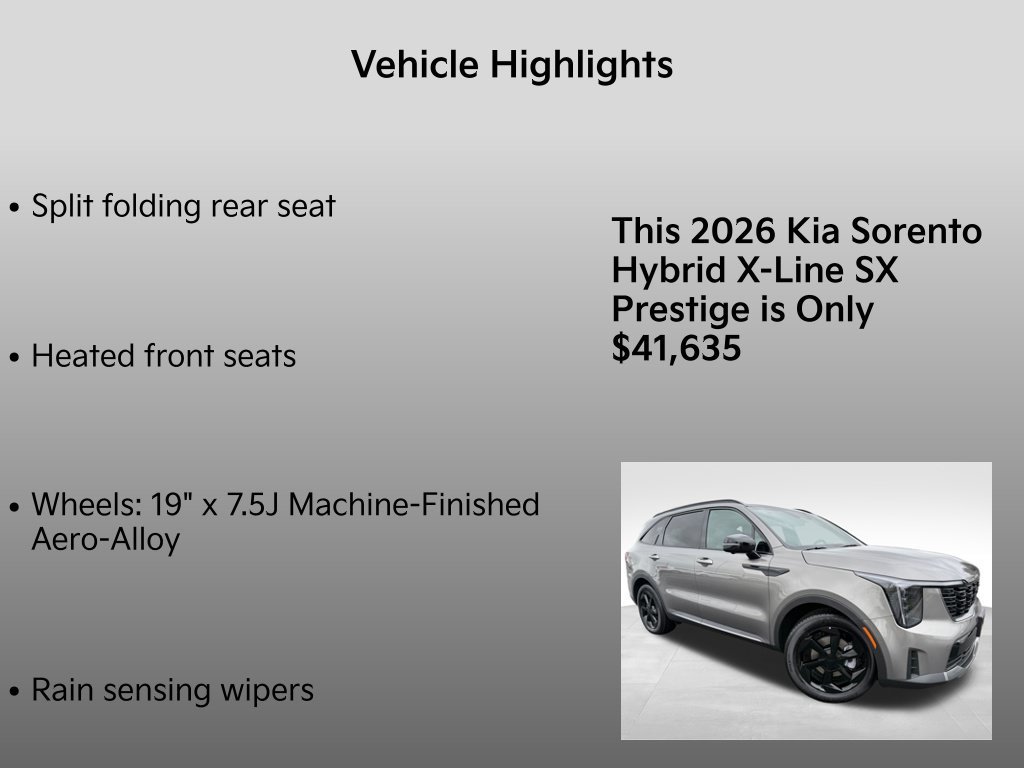 2026 Kia Sorento SX Prestige Hybrid - Photo 33