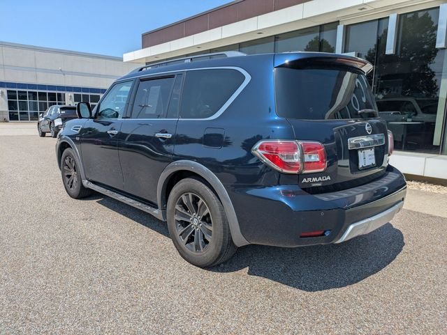 Used 2017 Blue Nissan Platinum image 4