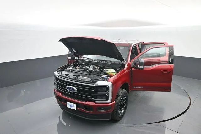 New 2026 Ruby Red Metallic Tinted Clearcoat Ford F-350® Platinum® image 41