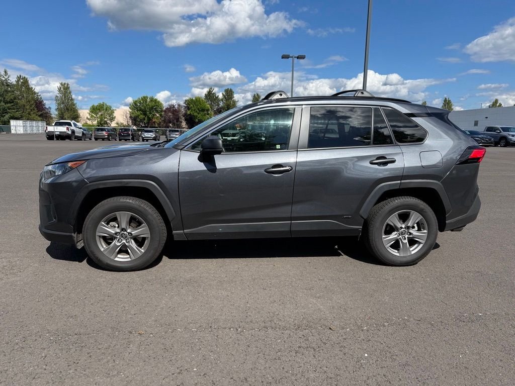 Used 2022 Magnetic Gray Metallic Toyota LE image 4