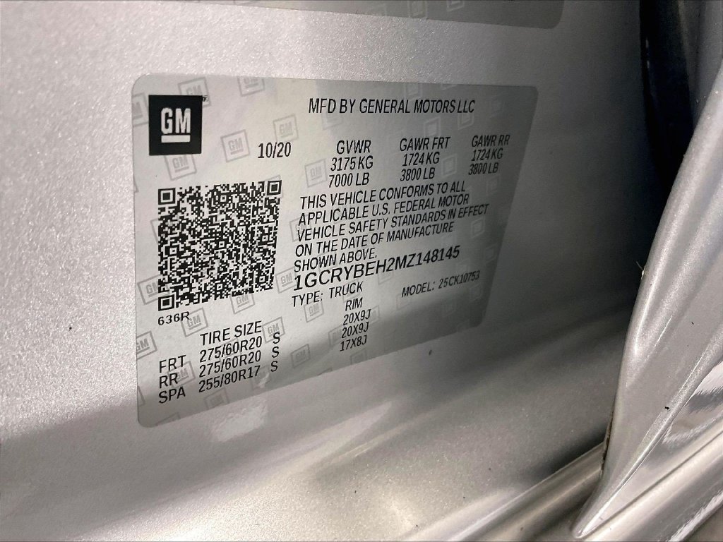 Used 2021 Silver Chevrolet Custom image 36