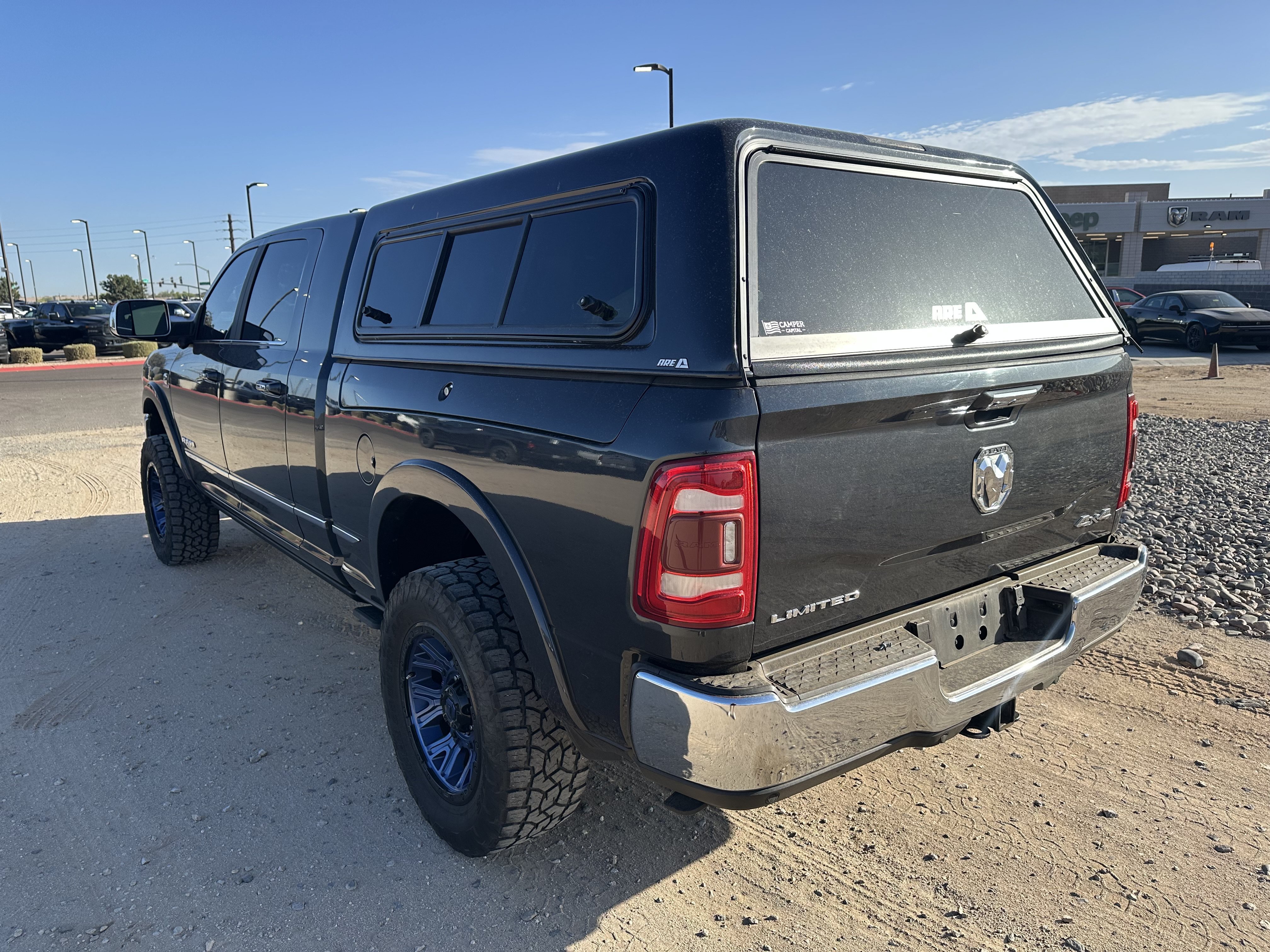Used 2022 Maximum Steel Metallic Clearcoat Ram Limited image 3