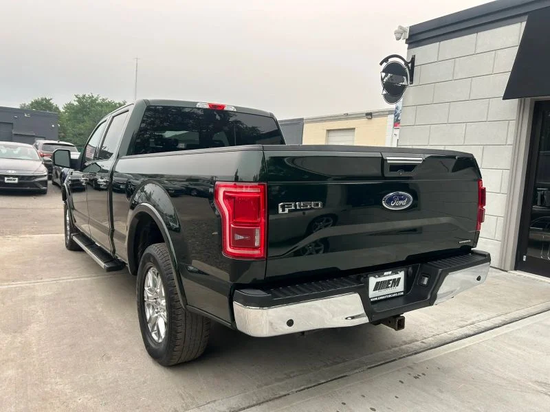 Used 2016 Green Ford Lariat Pickup 4D 6 1/2 ft image 8