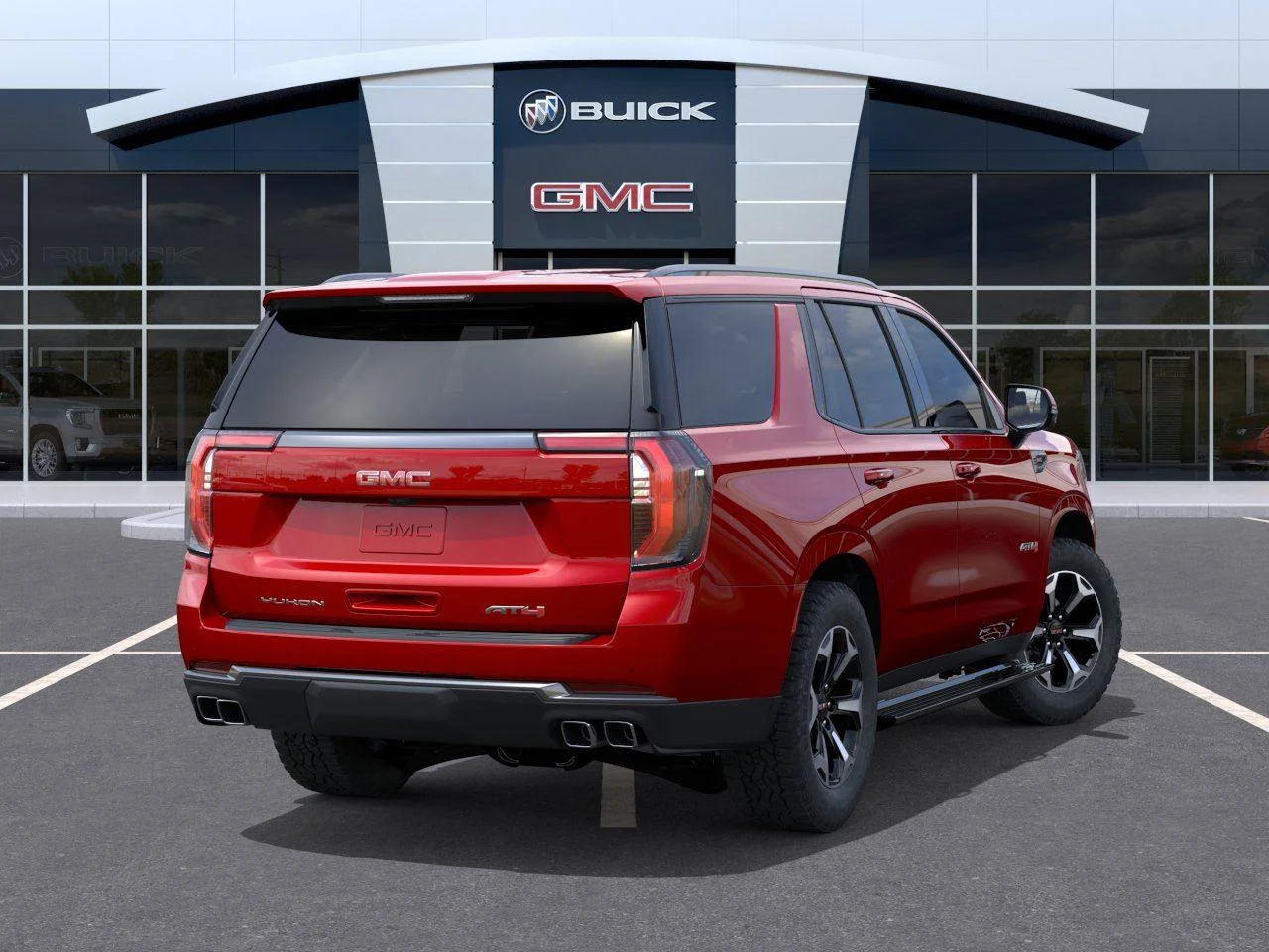 New 2026 Volcanic Red Tintcoat GMC AT4 image 4