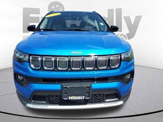 Used 2022 Blue Jeep Limited image 8