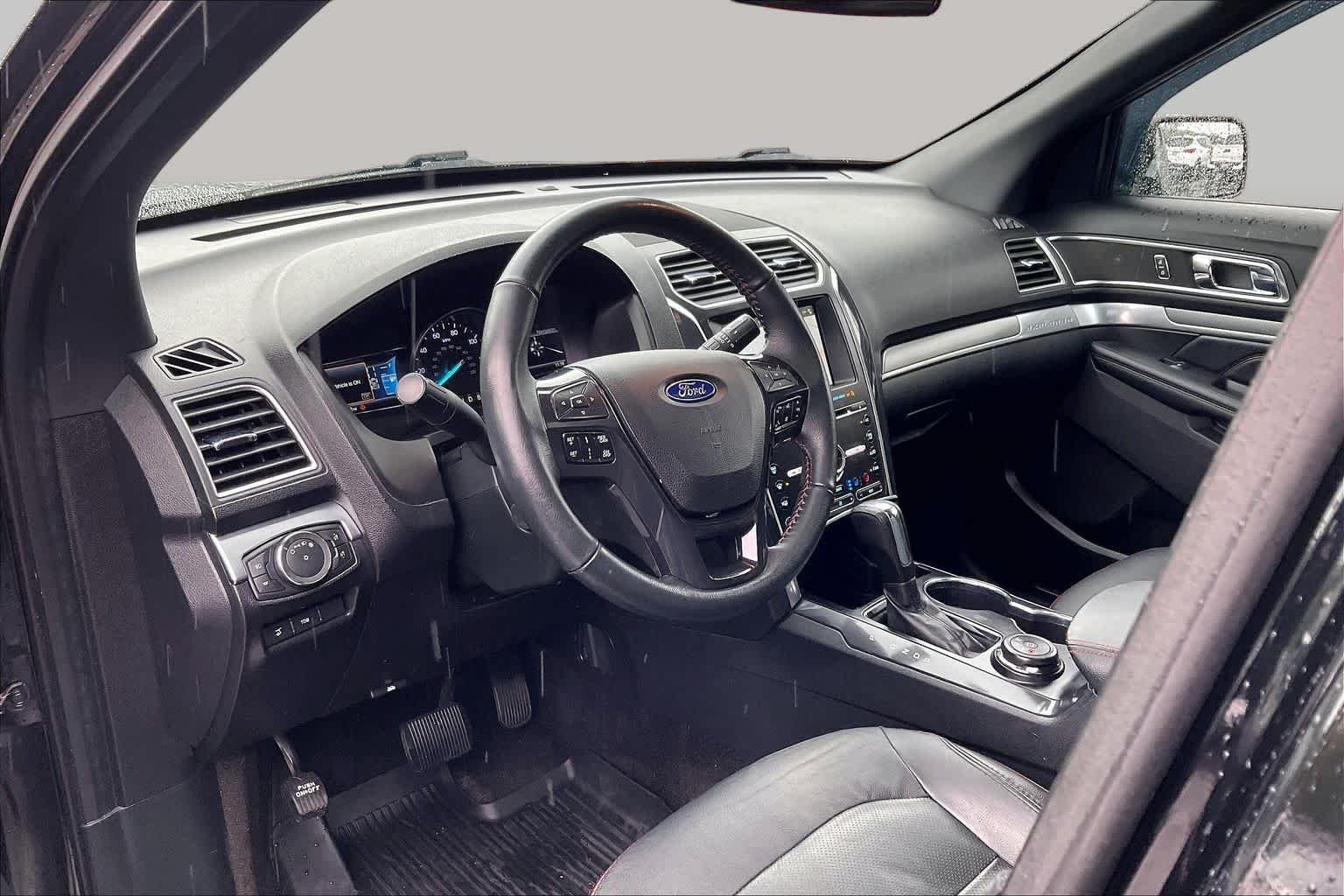 Used 2018 Shadow Black Ford Sport image 17