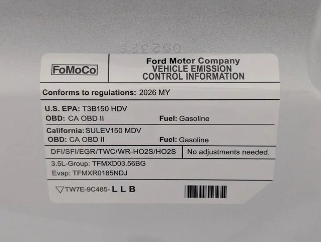 New 2026 Oxford White Ford Cargo Van image 44