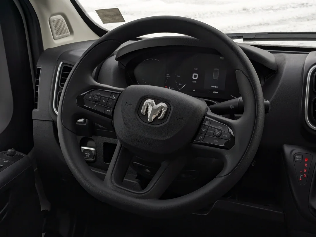 New 2026 White RAM SLT - - Super High Roof - Package 22G - LED Headlamps - Cargo Partition - Remote Start & More! image 14