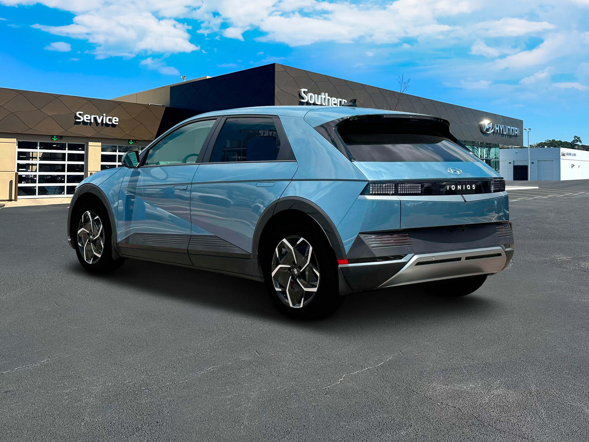 New 2024 Blue Hyundai SEL image 5