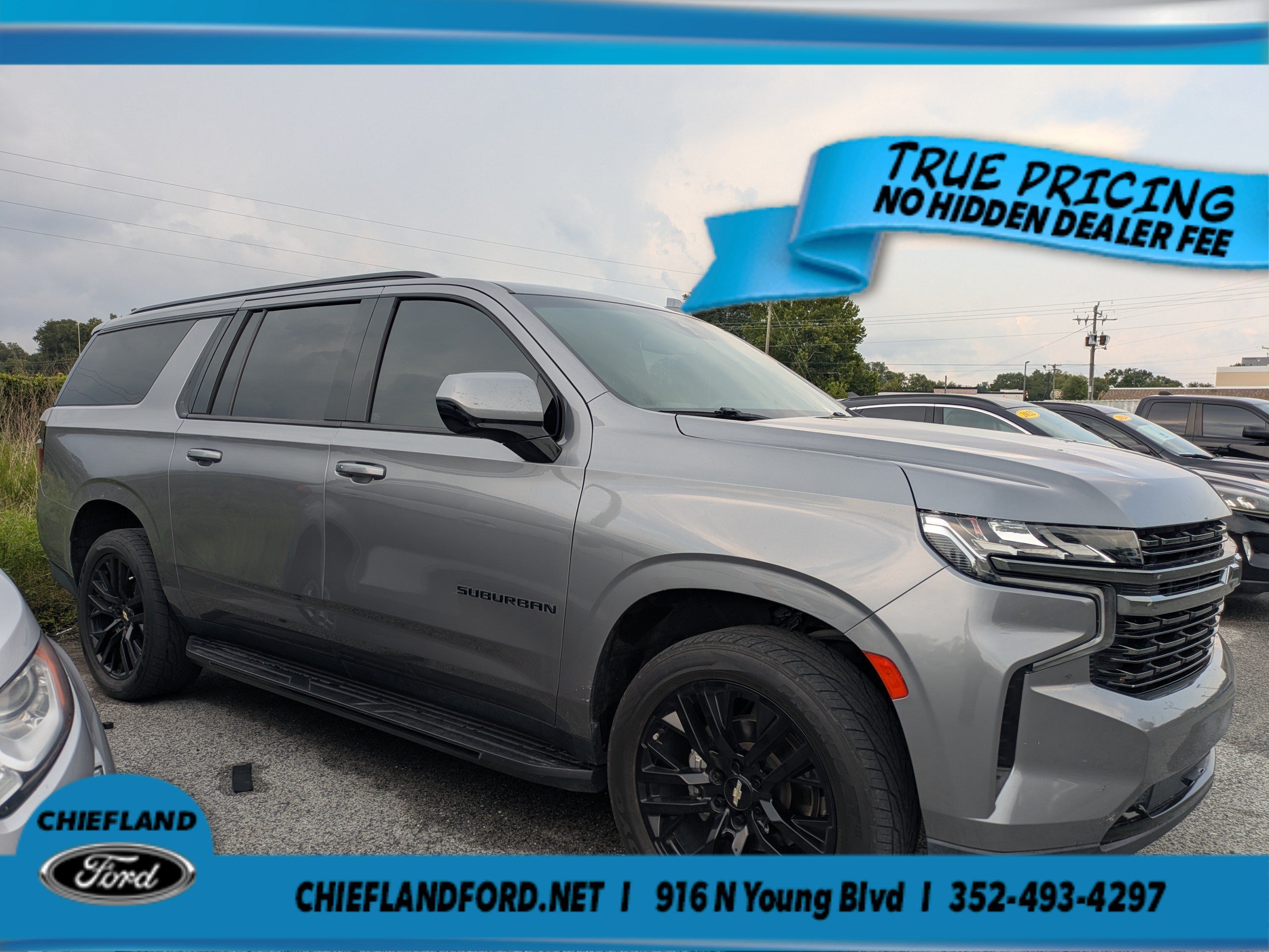 Used 2021 Satin Steel Metallic Chevrolet RST image 1