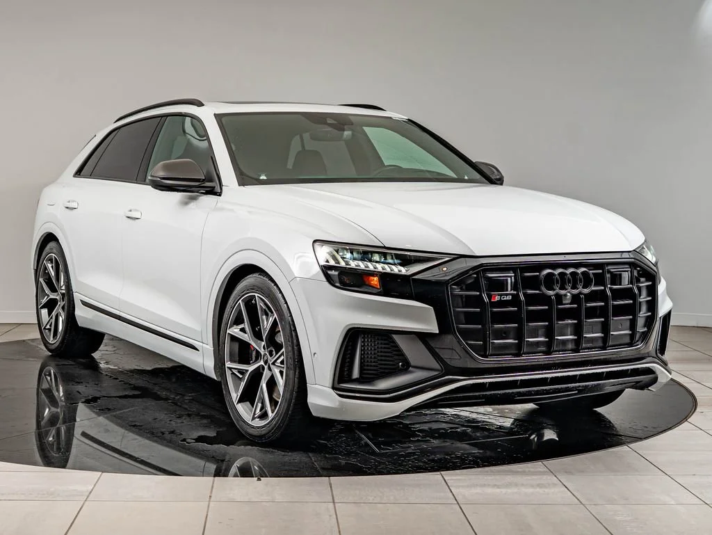 Used 2023 Glacier White Audi 4.0T Prestige image 3