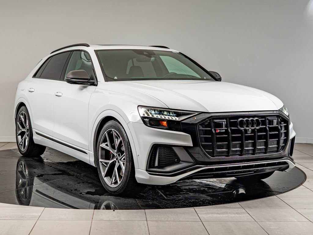 Used 2023 Glacier White Audi 4.0T Prestige image 3