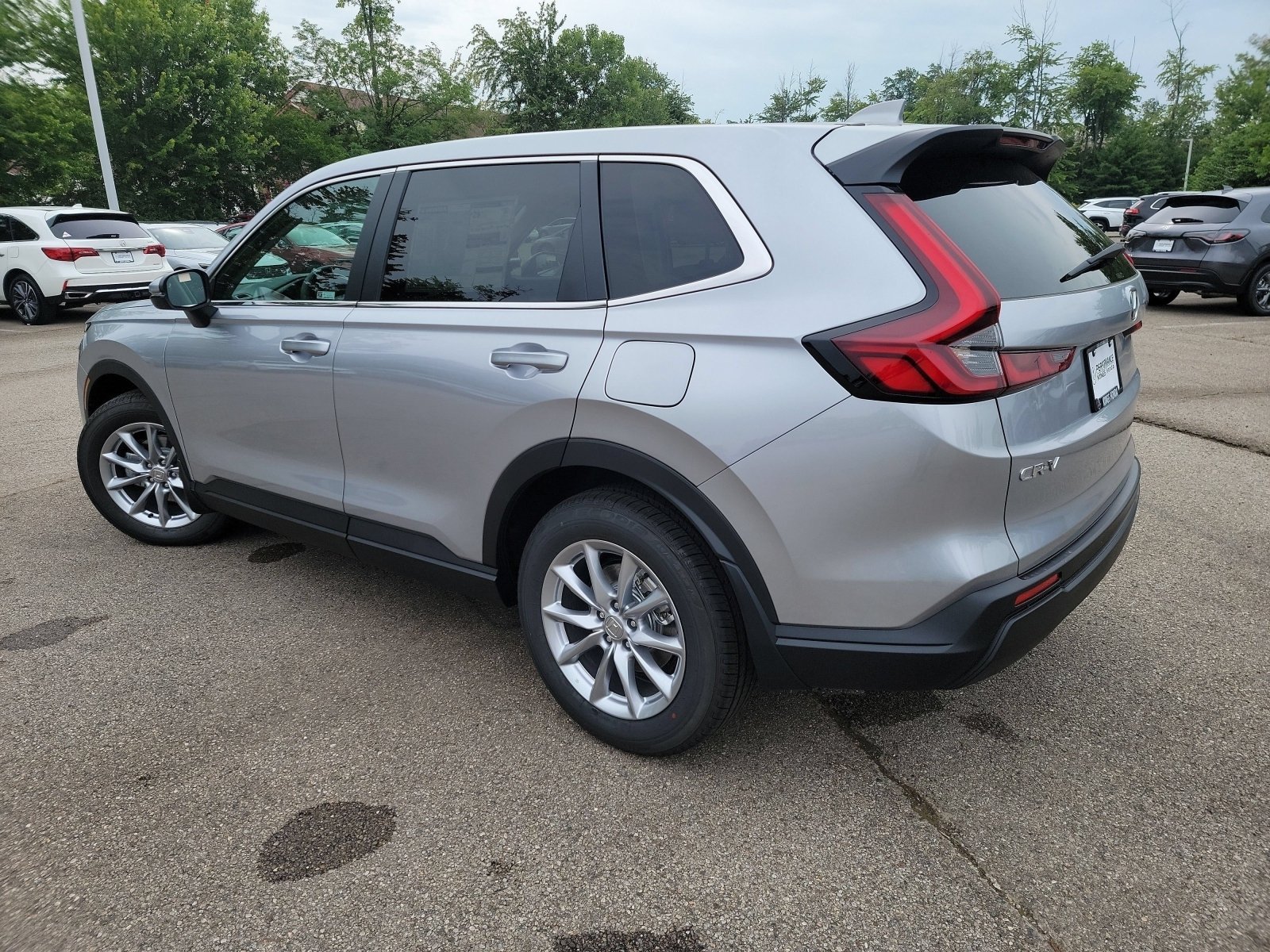 New 2026 Solar Silver Metallic Honda EX image 17