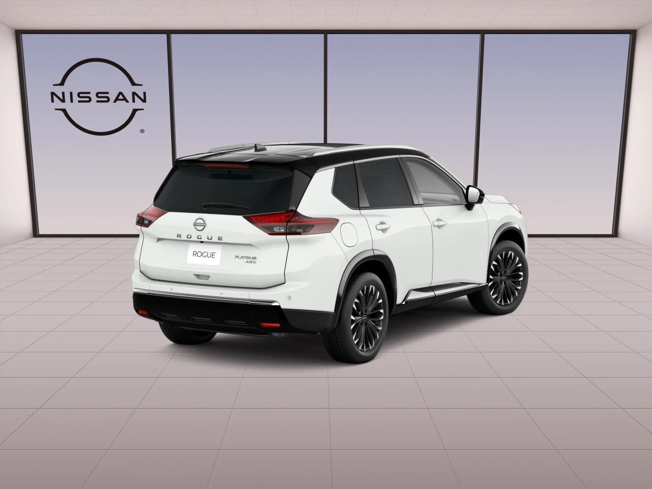 New 2026 Everest White Pearl TriCoat / Super Black Two-tone Nissan Platinum image 5