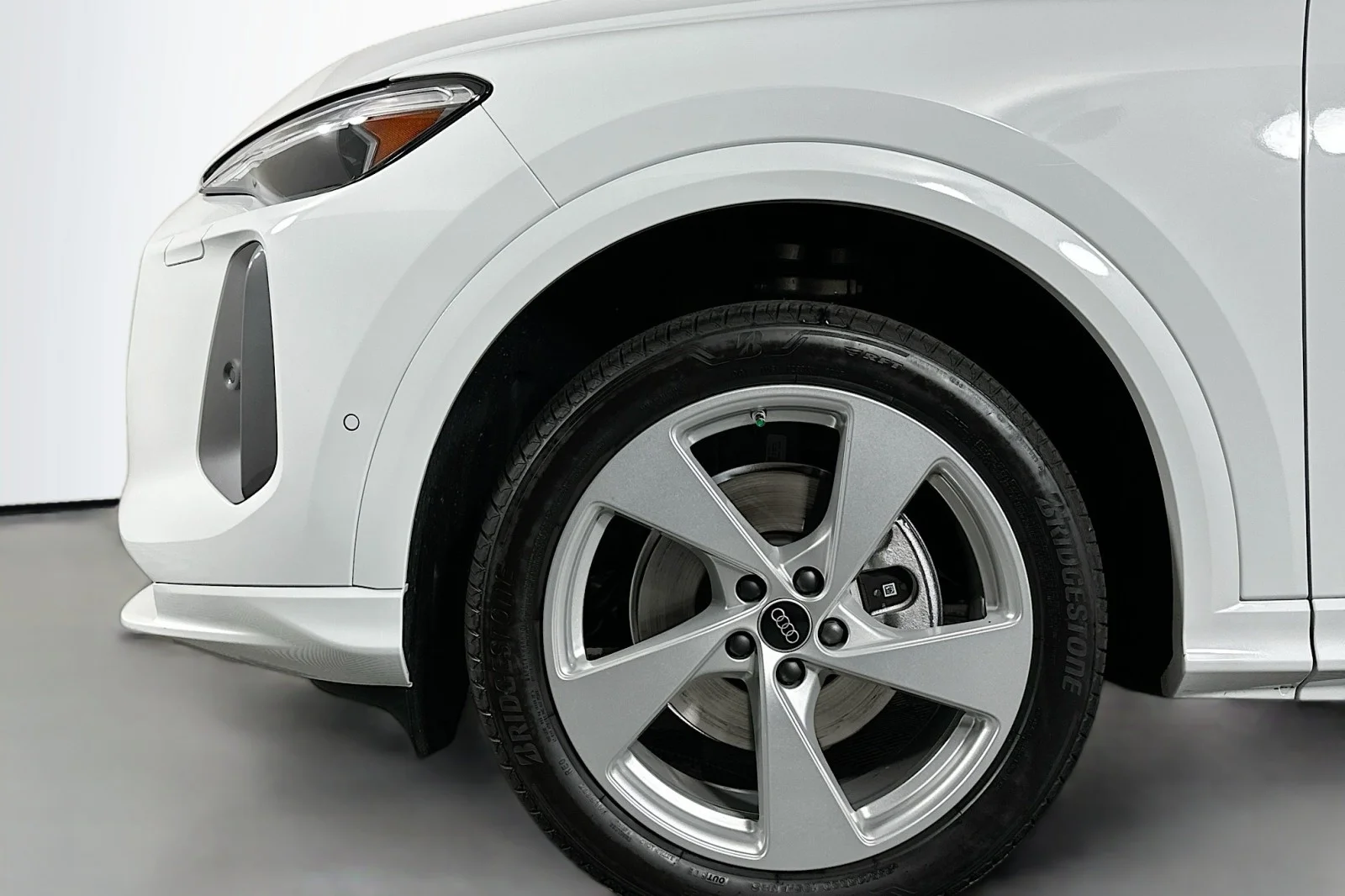Used 2025 Glacier White Metallic Audi Premium Plus image 12